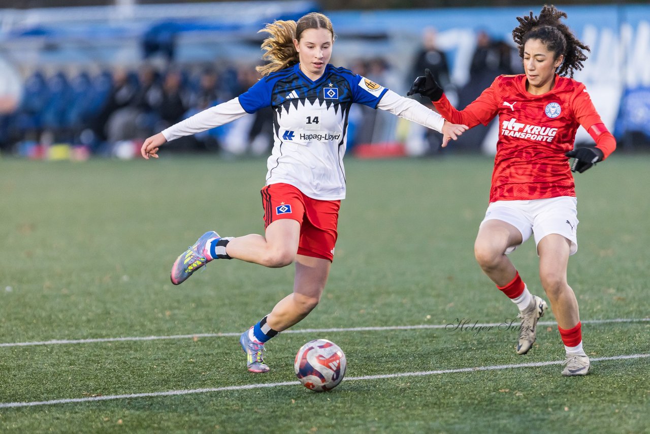 Bild 457 - wBJ Hamburger SV - Holstein Kiel : Ergebnis: 8:0